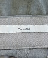 FRAMeWORK（フレームワーク）スラックス グレー サイズ:36(S位) レディース/2200637123051