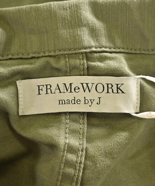 FRAMeWORK（フレームワーク）オールインワン/サロペット カーキ サイズ:S レディース/2200637123105