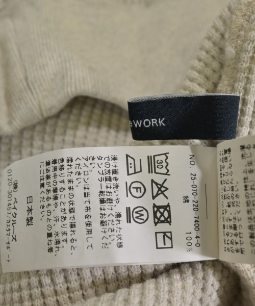 FRAMeWORK（フレームワーク）Tシャツ・カットソー グレー サイズ:F レディース/2200646060040