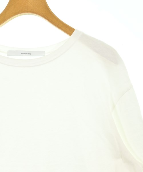 FRAMeWORK（フレームワーク）Tシャツ・カットソー 白 サイズ:F レディース/2200646598024