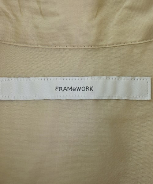 FRAMeWORK（フレームワーク）カジュアルシャツ ベージュ サイズ:F レディース/2200633292027