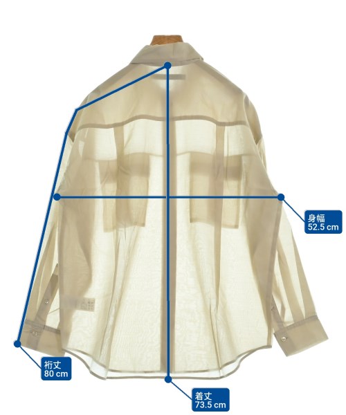 FRAMeWORK（フレームワーク）カジュアルシャツ ベージュ サイズ:F レディース/2200633292027