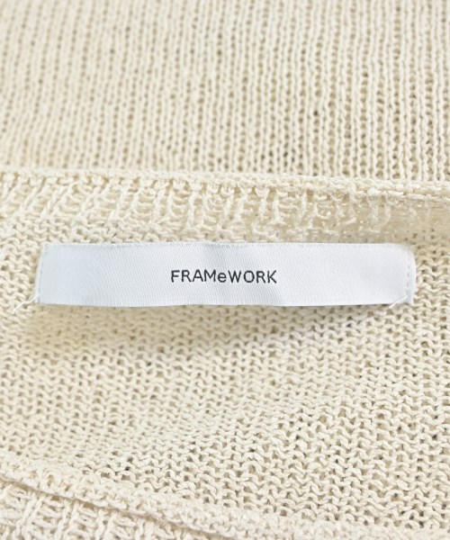 FRAMeWORK（フレームワーク）ニット・セーター 白 サイズ:F レディース/2200640348045