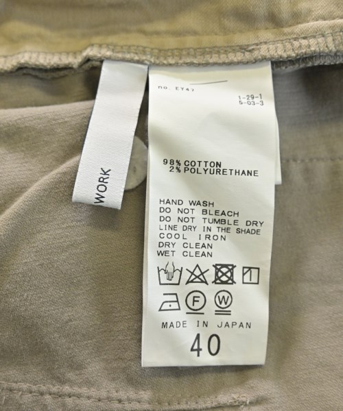 FRAMeWORK（フレームワーク）チノパン グレー サイズ:40(M位) レディース/2200646470160