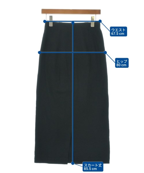 FRAMeWORK（フレームワーク）ロング・マキシ丈スカート 黒 サイズ:38(M位) レディース/2200648432036