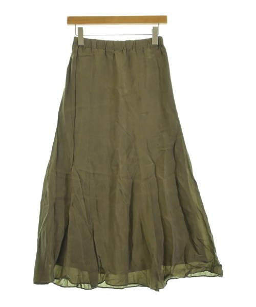 FRAMeWORK(フレームワーク)ロング・マキシ丈スカート カーキ サイズ:36(S位)/2200629627024