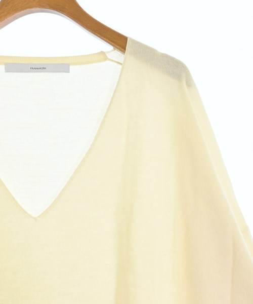 FRAMeWORK（フレームワーク）ワンピース 白 サイズ:F レディース/2200629627062