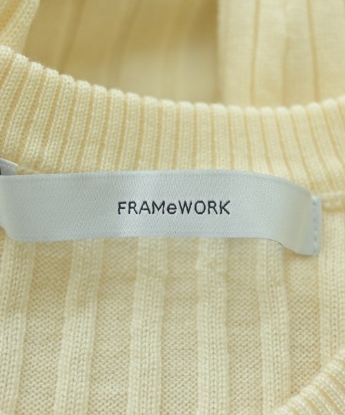 FRAMeWORK（フレームワーク）ニット・セーター 白 サイズ:F レディース/2200634991127