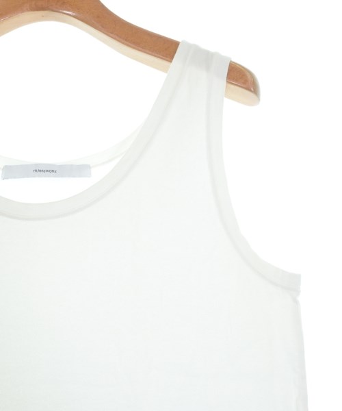 FRAMeWORK（フレームワーク）タンクトップ 白 サイズ:-(L位) レディース/2200637350075
