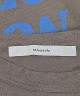 FRAMeWORK（フレームワーク）Tシャツ・カットソー 茶 サイズ:F レディース/2200640626075