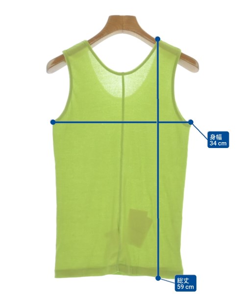 FRAMeWORK（フレームワーク）タンクトップ 緑 サイズ:F レディース/2200649273072