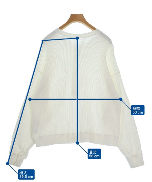 FRAMeWORK（フレームワーク）Tシャツ・カットソー 白 サイズ:F レディース/2200641530036