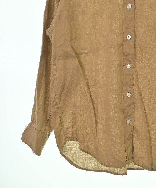 FRAMeWORK（フレームワーク）カジュアルシャツ 茶 サイズ:F レディース/2200642449108