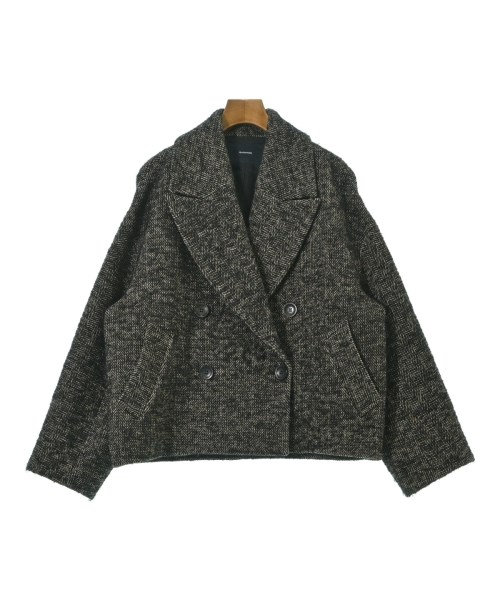 FRAMeWORK(フレームワーク)ピーコート 黒 サイズ:36(S位)/2200643412026