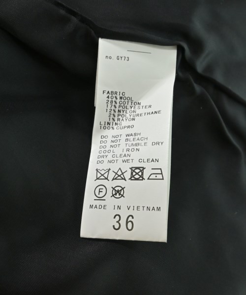 FRAMeWORK（フレームワーク）ピーコート 黒 サイズ:36(S位) レディース/2200643412026