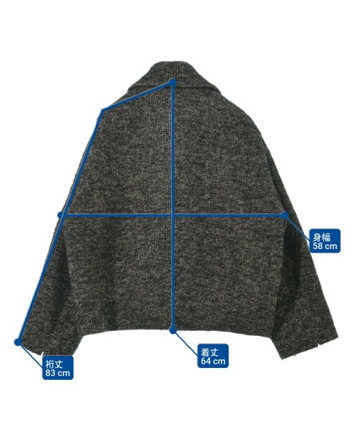 FRAMeWORK（フレームワーク）ピーコート 黒 サイズ:36(S位) レディース/2200643412026