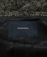 FRAMeWORK（フレームワーク）ピーコート 黒 サイズ:36(S位) レディース/2200643412026