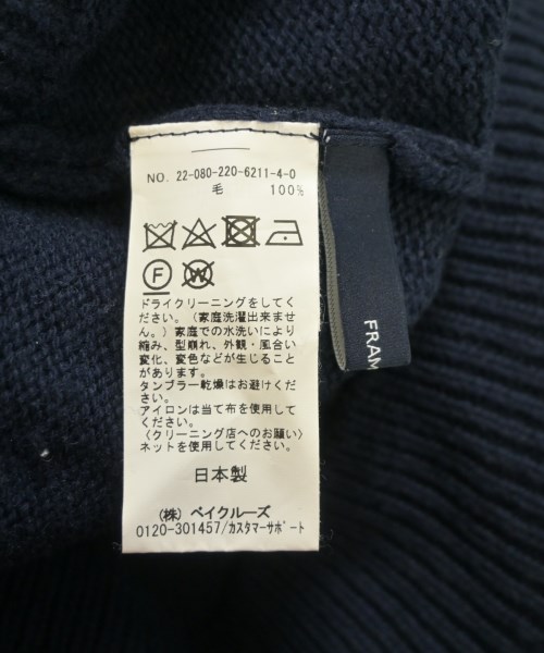 FRAMeWORK（フレームワーク）カーディガン 紺 サイズ:F レディース/2200643423046