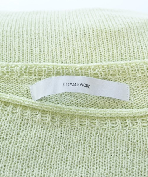 FRAMeWORK（フレームワーク）ニット・セーター 緑 サイズ:F レディース/2200643423060