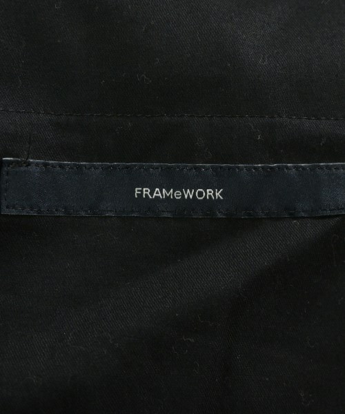 FRAMeWORK（フレームワーク）スラックス 黒 サイズ:34(XS位) レディース/2200640691080