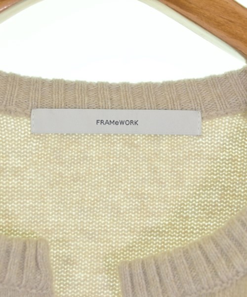 FRAMeWORK（フレームワーク）ニット・セーター ベージュ サイズ:F レディース/2200643787025