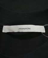 FRAMeWORK（フレームワーク）Tシャツ・カットソー 黒 サイズ:F レディース/2200648302049