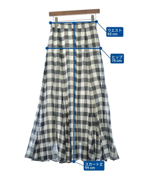 FRAMeWORK（フレームワーク）ロング・マキシ丈スカート 黒 サイズ:38(M位) レディース/2200646756035