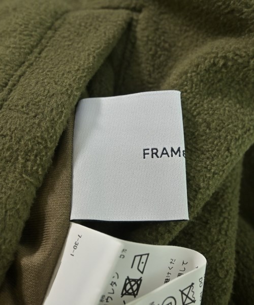 FRAMeWORK（フレームワーク）ミリタリーブルゾン 茶 サイズ:38(M位) レディース/2200646855011