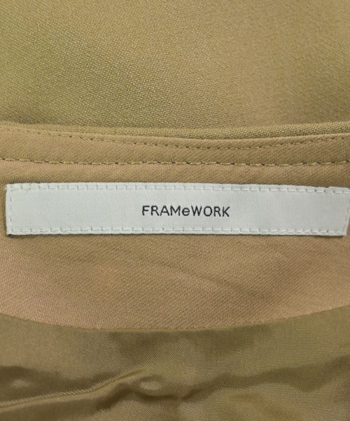 FRAMeWORK（フレームワーク）ロング・マキシ丈スカート ベージュ サイズ:36(S位) レディース/2200648176053