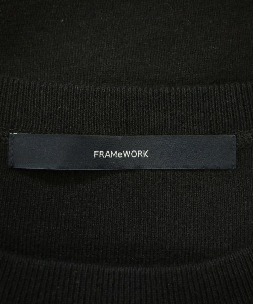 FRAMeWORK（フレームワーク）ニット・セーター 黒 サイズ:F レディース/2200648721024