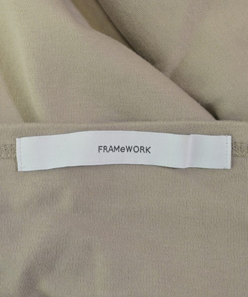 FRAMeWORK（フレームワーク）Tシャツ・カットソー グレー サイズ:F レディース/2200643791015