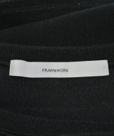 FRAMeWORK（フレームワーク）Tシャツ・カットソー 黒 サイズ:F レディース/2200646720012