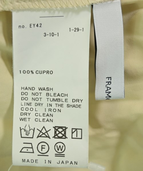 FRAMeWORK（フレームワーク）ワンピース ベージュ サイズ:F レディース/2200635337146