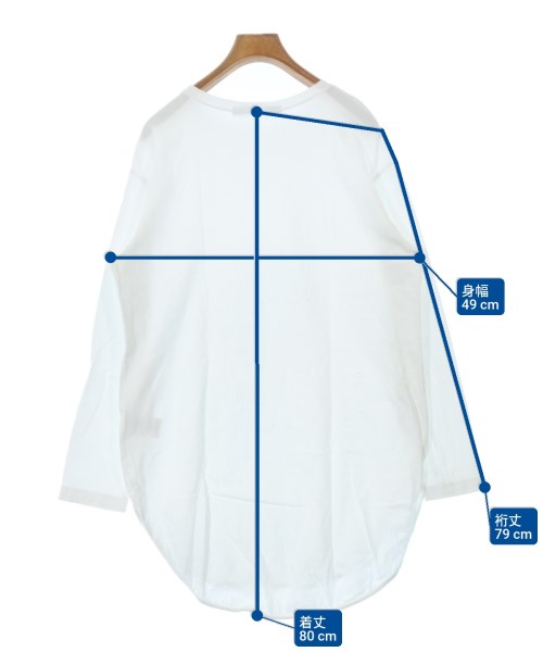 FRAMeWORK（フレームワーク）Tシャツ・カットソー 白 サイズ:F レディース/2200645525113