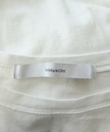 FRAMeWORK（フレームワーク）Tシャツ・カットソー 白 サイズ:F レディース/2200645525113