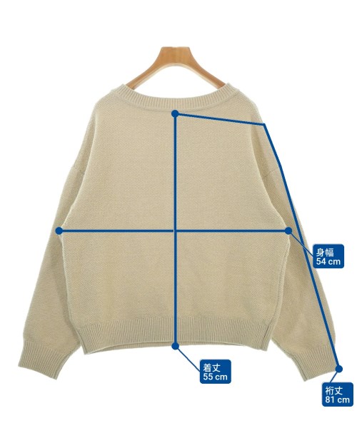 FRAMeWORK（フレームワーク）ニット・セーター 白 サイズ:F レディース/2200653087054