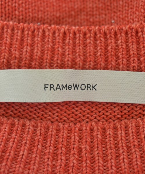FRAMeWORK（フレームワーク）ニット・セーター オレンジ サイズ:F レディース/2200653087078