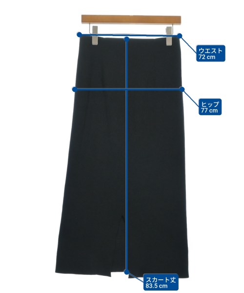 FRAMeWORK（フレームワーク）ロング・マキシ丈スカート 黒 サイズ:38(M位) レディース/2200643991354