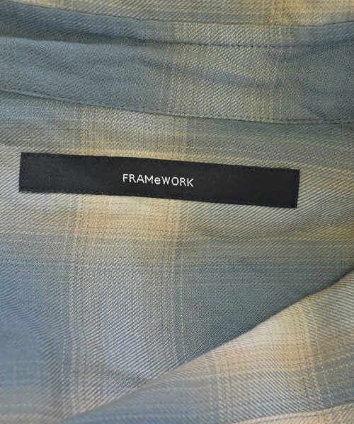 FRAMeWORK（フレームワーク）カジュアルシャツ 青 サイズ:F レディース/2200645928327
