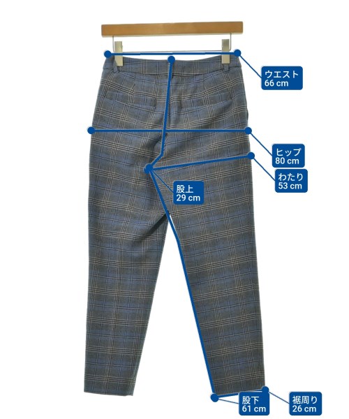 FRAMeWORK（フレームワーク）クロップドパンツ グレー サイズ:34(XS位) レディース/2200645912067