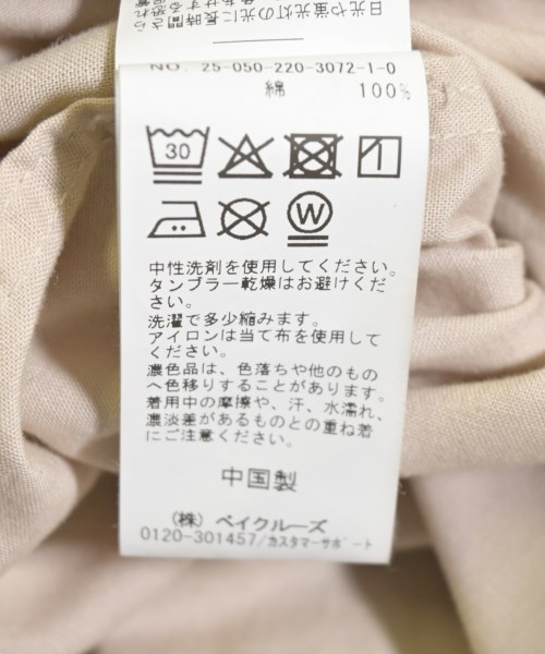 FRAMeWORK（フレームワーク）カジュアルシャツ ベージュ サイズ:F レディース/2200653737041