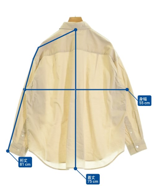 FRAMeWORK（フレームワーク）カジュアルシャツ ベージュ サイズ:F レディース/2200653737041