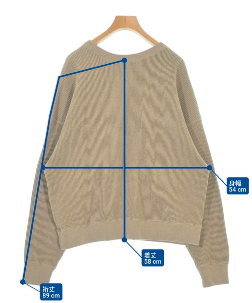 FRAMeWORK（フレームワーク）Tシャツ・カットソー ベージュ サイズ:F レディース/2200700501021