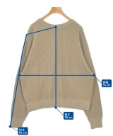FRAMeWORK（フレームワーク）Tシャツ・カットソー ベージュ サイズ:F レディース/2200700501021