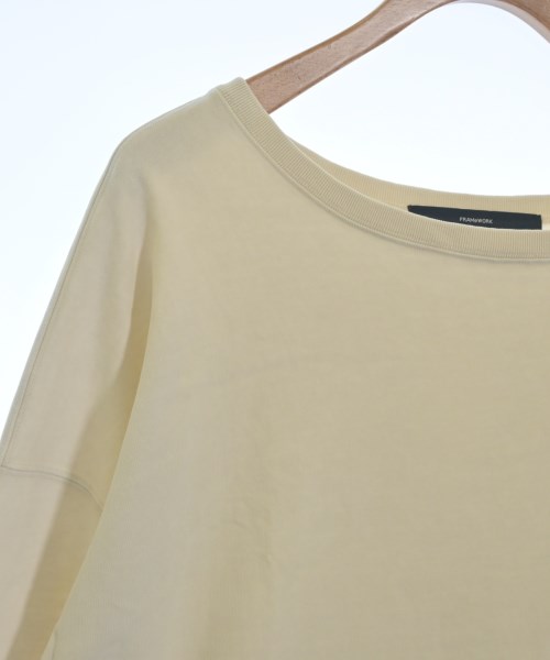 FRAMeWORK（フレームワーク）Tシャツ・カットソー 白 サイズ:F レディース/2200699590105