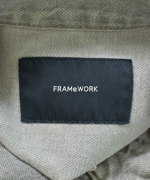 FRAMeWORK（フレームワーク）デニムジャケット グレー サイズ:F レディース/2200693561057