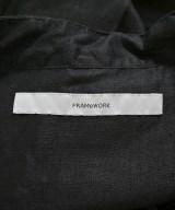 FRAMeWORK（フレームワーク）シャツワンピース 黒 サイズ:F レディース/2200698206182