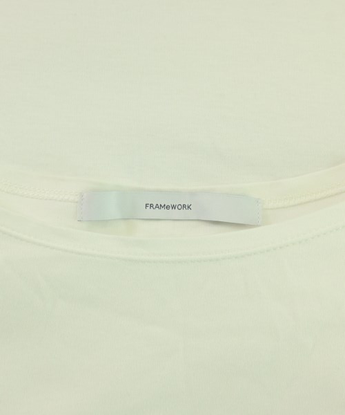FRAMeWORK（フレームワーク）Tシャツ・カットソー 白 サイズ:F