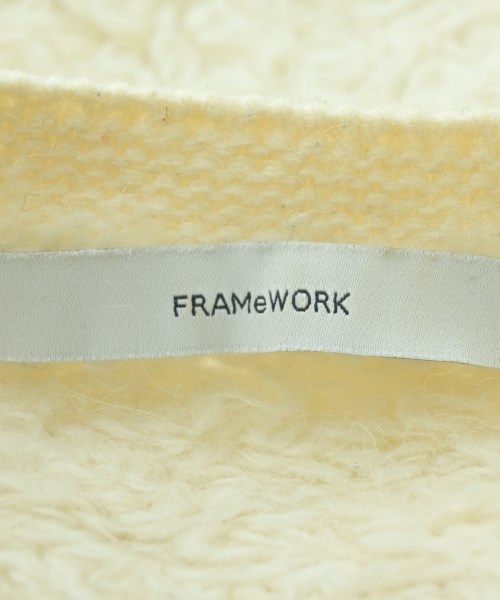 FRAMeWORK（フレームワーク）カーディガン 白 サイズ:-(M位) レディース/2200699602037