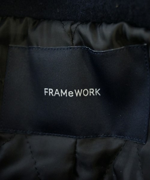FRAMeWORK（フレームワーク）ダッフルコート 紺 サイズ:36(S位) レディース/2200702552021